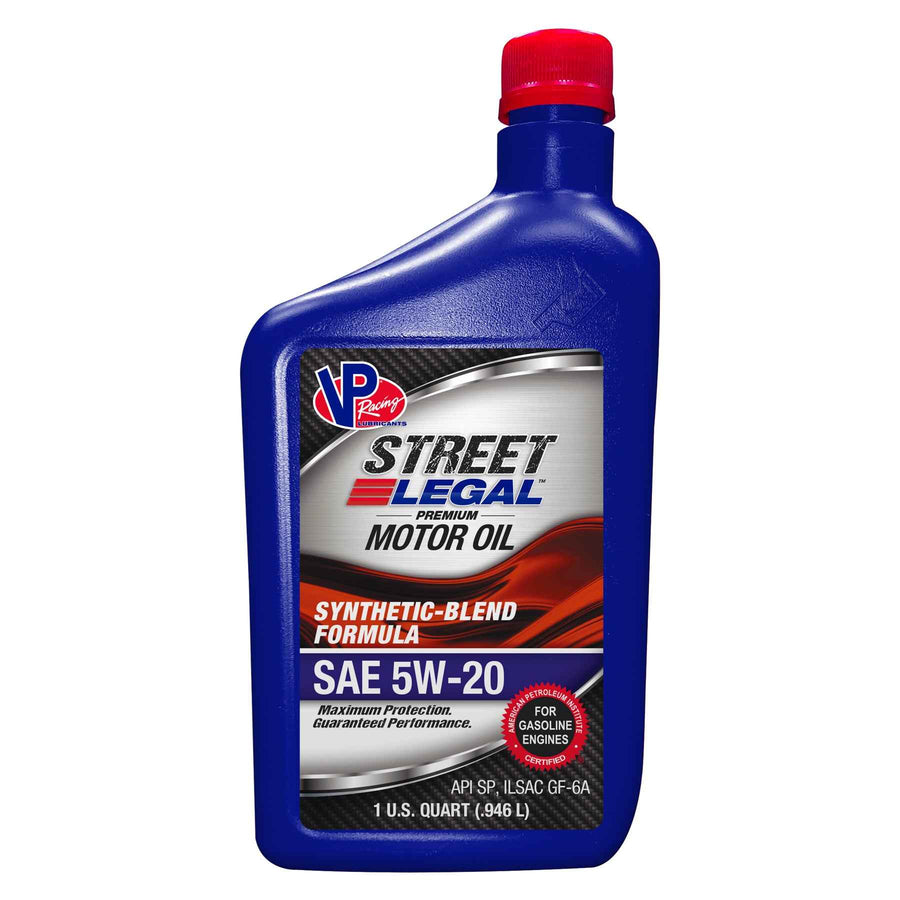 VP Racing Fuels Street Legal Synthetic-Blend Formula 5W-20 (GF-6) Qt VP3752043