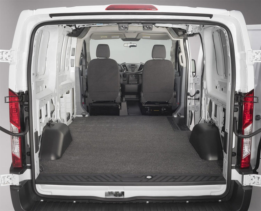 Vantred Cargo Mat 15+ Ford Transit Mwb - 130 inch WB 1/2 Inch Closed Cell Foam Mat Size 114 1/2 Inch x 68 5/16 Inch Charcoal BedRug