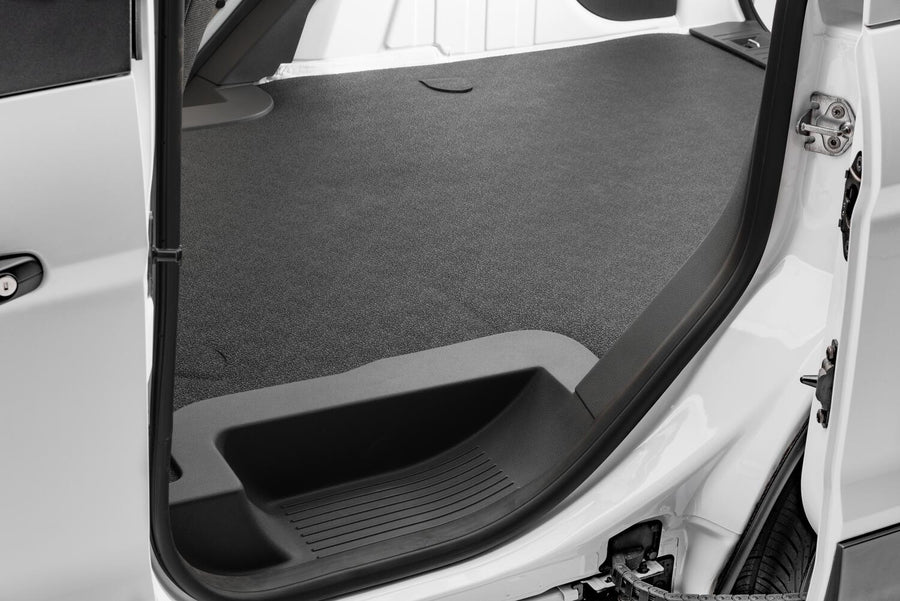 Vantred Cargo Mat 15+ Ford Transit Mwb - 130 inch WB 1/2 Inch Closed Cell Foam Mat Size 114 1/2 Inch x 68 5/16 Inch Charcoal BedRug
