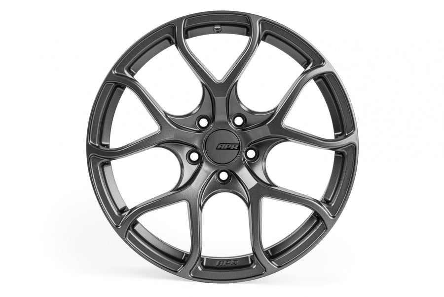 A01 Flow Formed Wheel Gunmetal Grey 18x8.5 Inch. 5x112mm ET45 Sold Individually APR