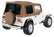 Rampage 1988-1995 Jeep Wrangler(YJ) OEM Replacement Top - Spice