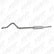 MBRP 2007-2009 Jeep Wrangler (JK) 3.8L V6 4 dr Off-Road Tail Pipe Muffler before Axle