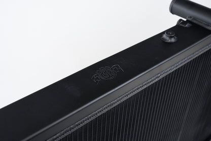 CSF All-Aluminum Radiator — 1993-1998 Toyota Supra | 3.0L I6, 2-Row 42mm, Black | 2882B