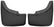 Husky Liners 15 Chevrolet Silverado 3500 HD Black Dually Rear Mud Guards