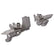 Artec Industries 20-25 Jeep Wrangler Sahara Jt Apex Rear 1-Ton Swap Brackets (OEM)