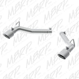 MBRP 2010-2015 Chevrolet Camaro V6 3.6L 3in T304 Axle Back Muffler Delete