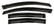 AVS 12-15 Honda Civic Ventvisor Outside Mount Window Deflectors 4pc - Smoke