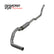 Diamond Eye KIT 4in TB MFLR RPLCMENT PIPE SGL AL: 2-WHEEL DRIVE ONLY 89-93 DODGE CUMMINS 5.9L