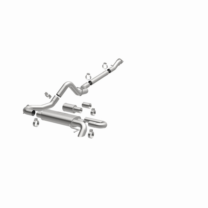 MagnaFlow 2021 Ford Bronco Overland Series Cat-Back Exhaust w/ Single Straight Driver Exit- No Tip