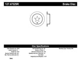 StopTech 08-10 Impreza WRX (Exc STi)/08-10 Impreza Coupe/Sedan Slotted & Drilled Right Rear Rotor