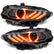 Oracle Lighting 18-23 Ford Mustang Dynamic ColorSHIFT LED Headlights - Black Series