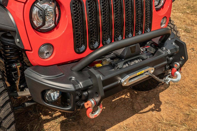 Rugged Ridge Arcus Front Bumper Set W/ Overrider 2018 Jeep Wrangler JL