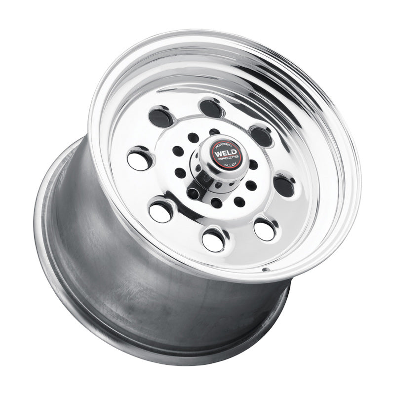 Weld Draglite 15x8 / 5x4.5 & 5x4.75 BP / 4.5in. BS Polished Wheel - Non-Beadlock