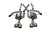Corsa 18-21 Jeep Grand Cherokee TrackHawk 6.2L Xtreme Cat-Back Dual Rear Exit w/4.5in Polished Tips