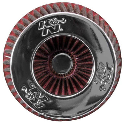 K&N Universal Air Filter | Round Tapered, 4in Flange, 5.5in Tall | RG-1001RD