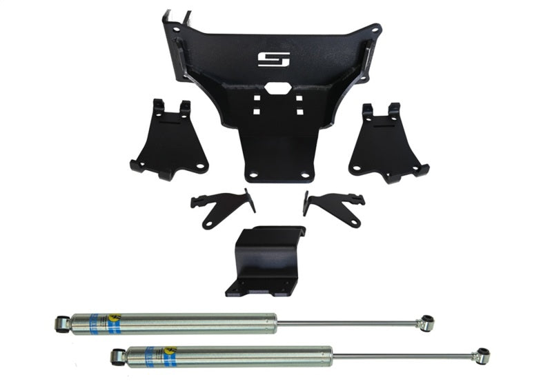 Superlift 05-23 F-250/350 4WD Dual Steering Stabilizer Kit w/ Bilstein Shocks - No Lift Required