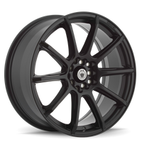 Konig Control 17x7 5x108 / 5x114.3 ET40 Matte Black
