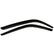 AVS 01-05 Honda Civic Coupe Ventvisor Outside Mount Window Deflectors 2pc - Smoke