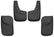 Husky Liners 11-16 Ford F-250 Super Duty/F-350 Super Duty Front and Rear Mud Guards - Black