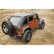 Rugged Ridge Bowless Soft Top Black Diamond 4-Door 07-18 Jeep Wrangler JK