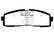 EBC 86-92 Toyota Supra 2.8 Yellowstuff Rear Brake Pads