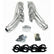 JBA 88-93 GM Truck 7.4L BBC w/o A.I.R. 1-3/4in Primary Silver Ctd Cat4Ward Header