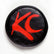 KC HiLiTES 6in. Round Soft Cover (Pair) - Black w/Yellow KC Logo