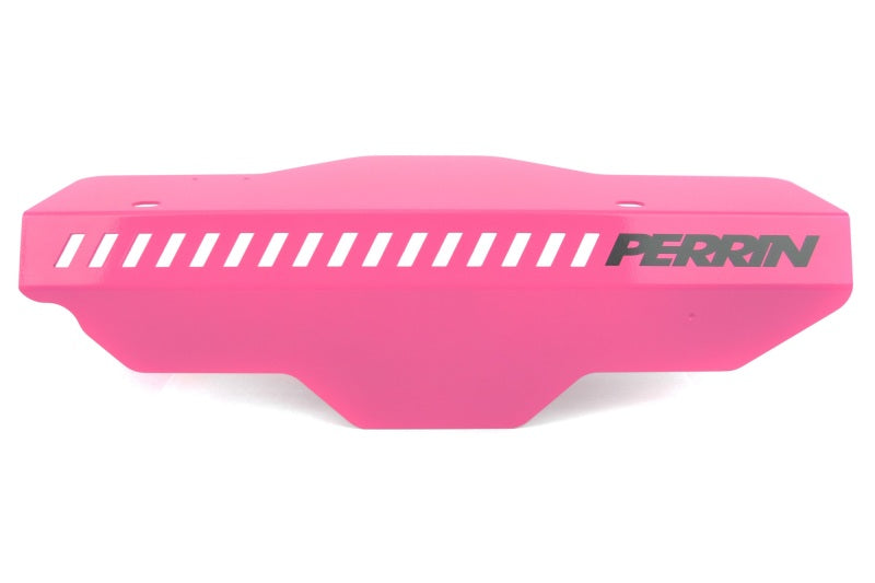 Perrin Subaru Pulley Cover (For EJ Engines) - Hyper Pink