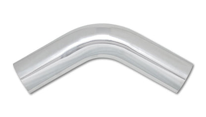 Vibrant Universal Aluminum Tubing | 60 Degree Bend, 3.50 in OD, 6061 Aluminum Polished | 2821