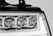 Load image into Gallery viewer, AlphaRex 07-13 Chevy Avalanche NOVA LED Proj Headlights Plank Style Design Chrome w/Activ Light/DRL