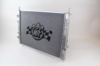 CSF All-Aluminum Radiator — 2015-2023 Ford Mustang GT/Bullitt/GT350/V6 | S550 | 7073