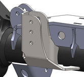 Artec Industries Raised Tracbar Bracket For 3 1/2 In Diameter Front Axle