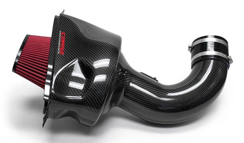 Corsa 14-19 Chevrolet Corvette C7 6.2L V8 Carbon Fiber Air Intake w/ DryTech Filter (Not Fit Z06ZR1)