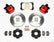 Wilwood Combination Parking Brake Rear Kit 11.00in Red Civic / Integra Disc 2.39 Hub Offset