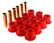 Energy Suspension GM 2 & 4 X Rear Spring Bushing - Red