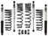 ICON 91-97 Toyota Land Cruiser 80 Series 3in Stage 1 Suspension System