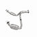 MagnaFlow Direct Fit Catalytic Converter 07-08 Escalade 6.2 Driver Side OEM