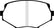 EBC 94-01 Mazda Miata MX5 1.8 Greenstuff Front Brake Pads