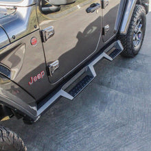 Load image into Gallery viewer, Westin 18-20 Jeep Wrangler JL Unlimited 4DR HDX Drop Nerf Step Bars - Textured Black