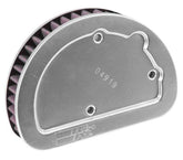 K&N Replacement Unique Air Filter 6.625in L x 4.75in W x 1.625in H with 1 Flange for Harley-Davidson