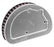 K&N Replacement Unique Air Filter 6.625in L x 4.75in W x 1.625in H with 1 Flange for Harley-Davidson