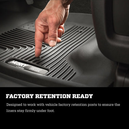 Husky Liners X-act Contour Floor Liners — 2015 Ford Explorer | Black | 53331