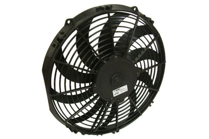 CSF Aluminum Fan Shroud with 12in SPAL Fan — 1992-2000 Honda Civic | 909 CFM, Black | 2858FB