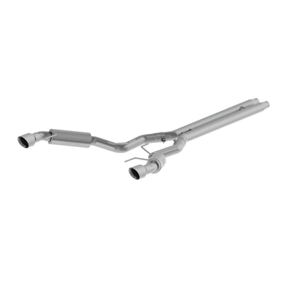 MBRP 15-17 Ford Mustang GT 5.0 3in Cat Back Dual Split Rear Race Version 4.5in Tips - T409 | S7278409