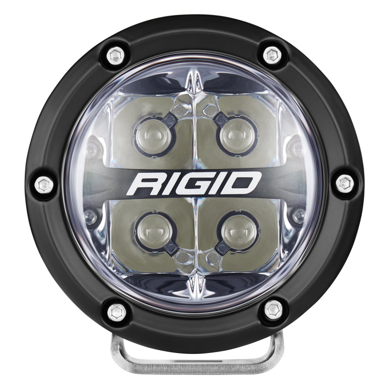 Rigid Industries 360-Series 4in LED Off-Road Spot Beam - RGBW (Pair)