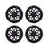Ford Racing 2021 Mustang Mach 1 Handling Pack 19x10.5 & 19x11 Wheel Kit