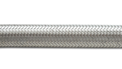 Vibrant Stainless Braided Flex Hose | -8 AN, 5 ft Roll | 11938