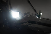 LED Light Kit | Cage Mount | 2" Black Pair | CFMOTO UFORCE 1000 