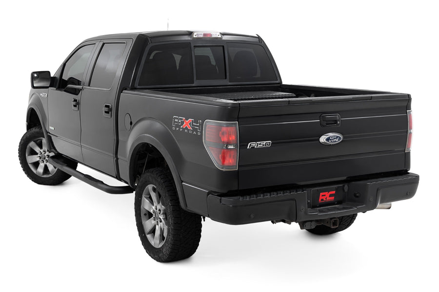 Nerf Steps | 3-Inch Tube | Crew Cab | Ford F-150 2WD/4WD (2009-2014)