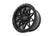 Rough Country 78 Series Wheel | Simulated Beadlock | Black | 18x9 | 5x5 | 0mm